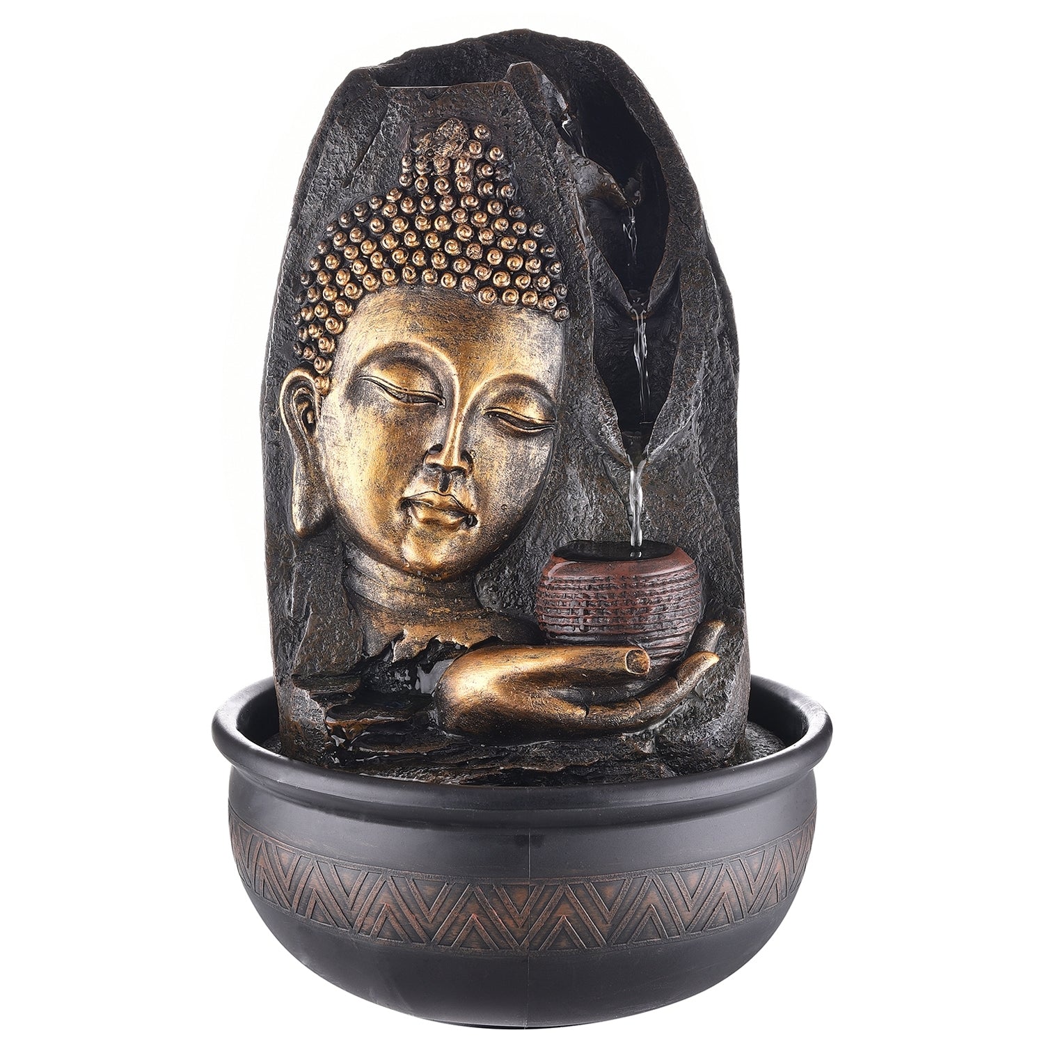 Lord Buddha Water Fountain For Home 2