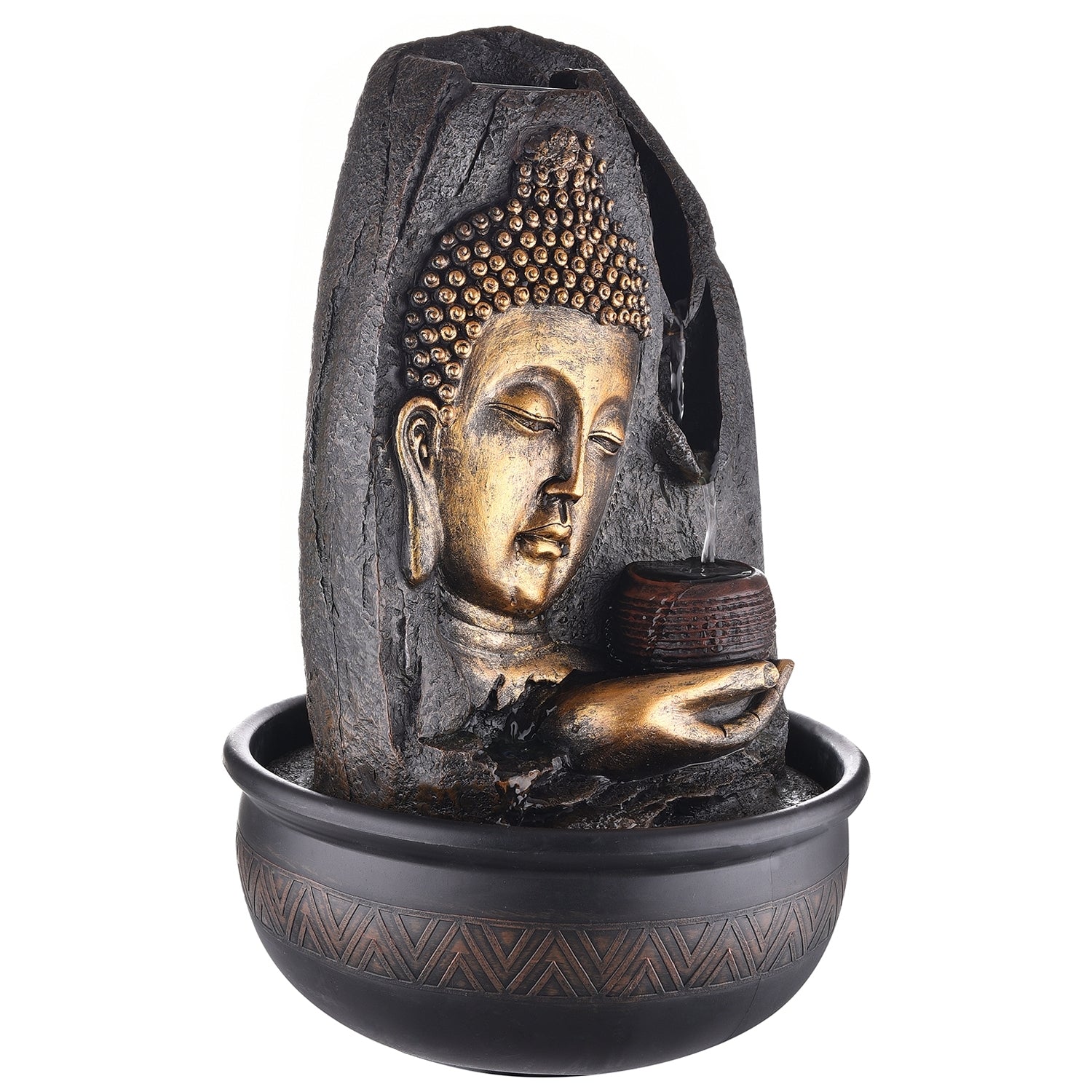 Lord Buddha Water Fountain For Home 4