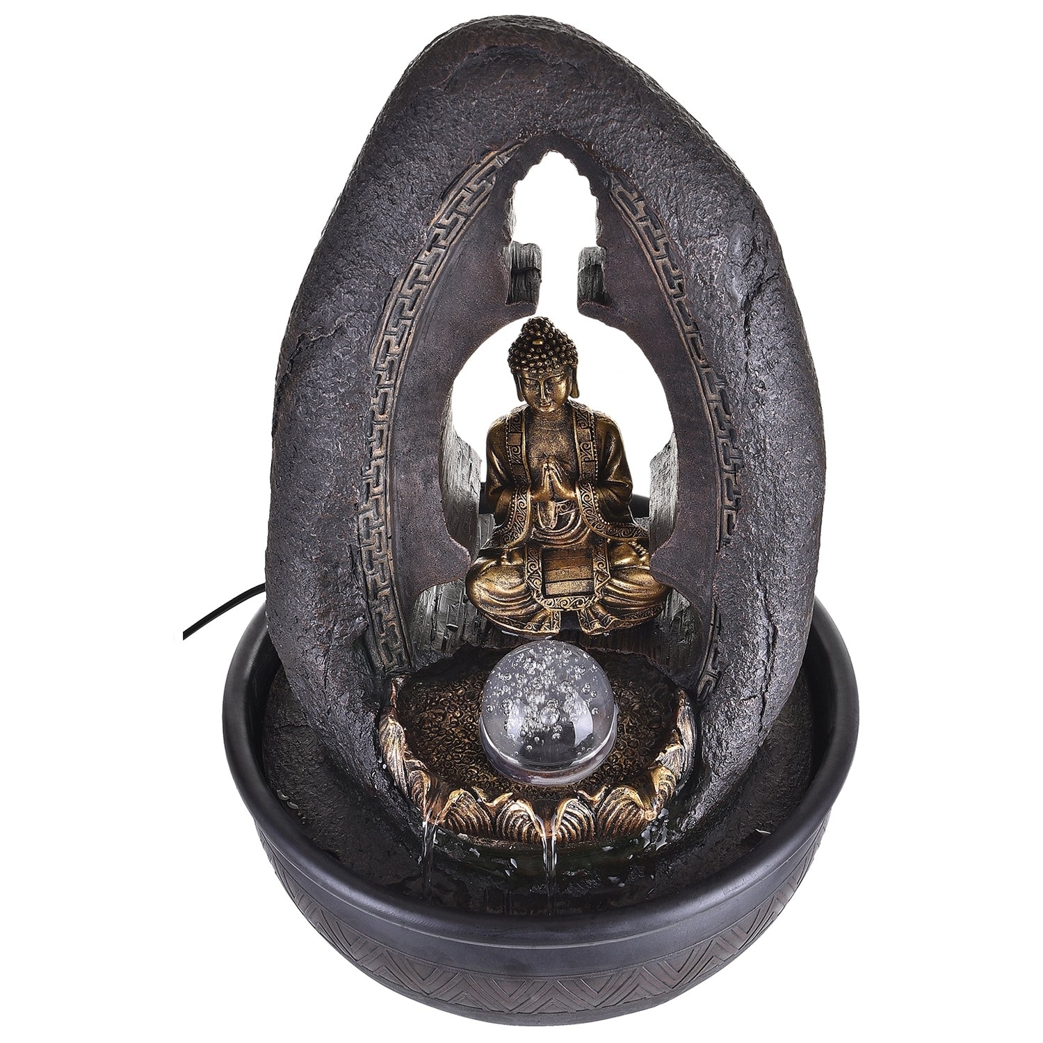Lord Buddha Cut- Out Water Fountain 2