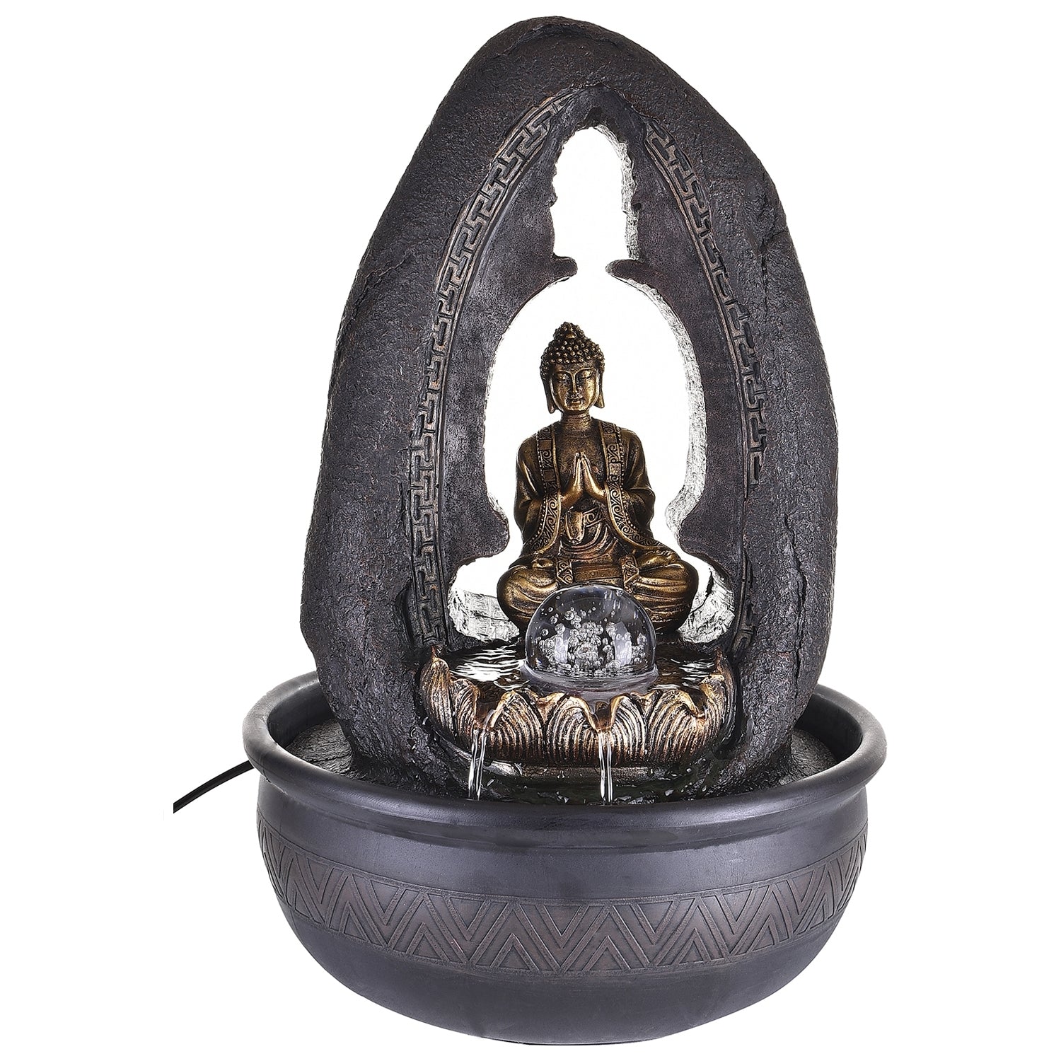 Lord Buddha Cut- Out Water Fountain 4