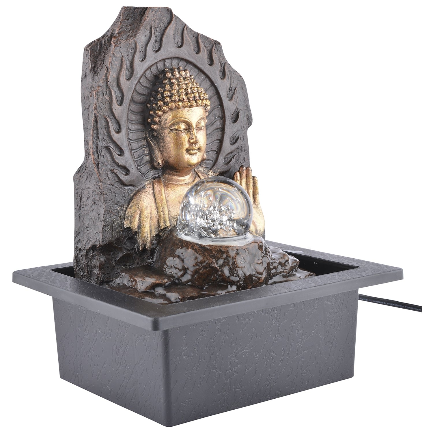 Lighting Lord Buddha Water Fountain 3