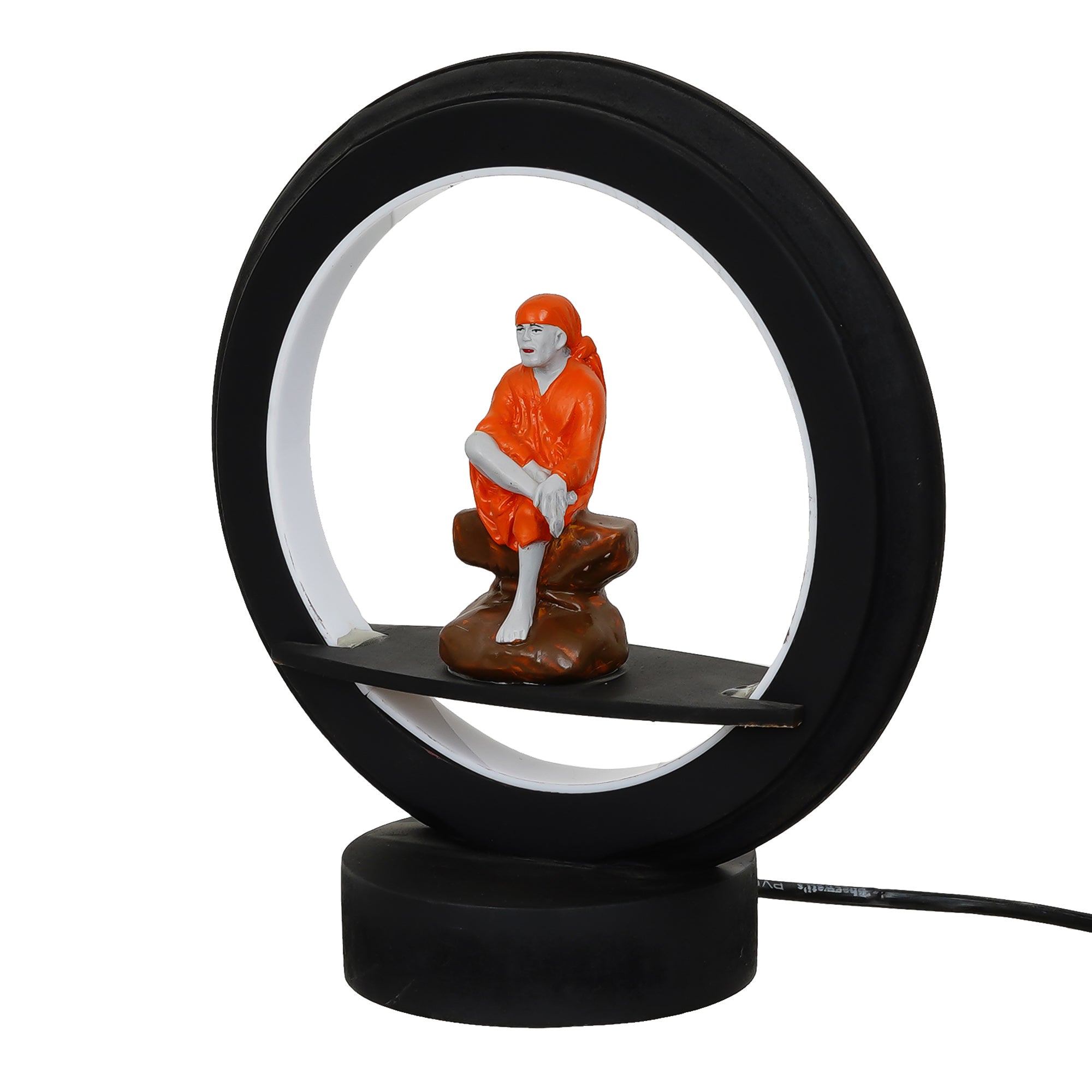 Sai Baba Decorative Circular Night Lamp 6