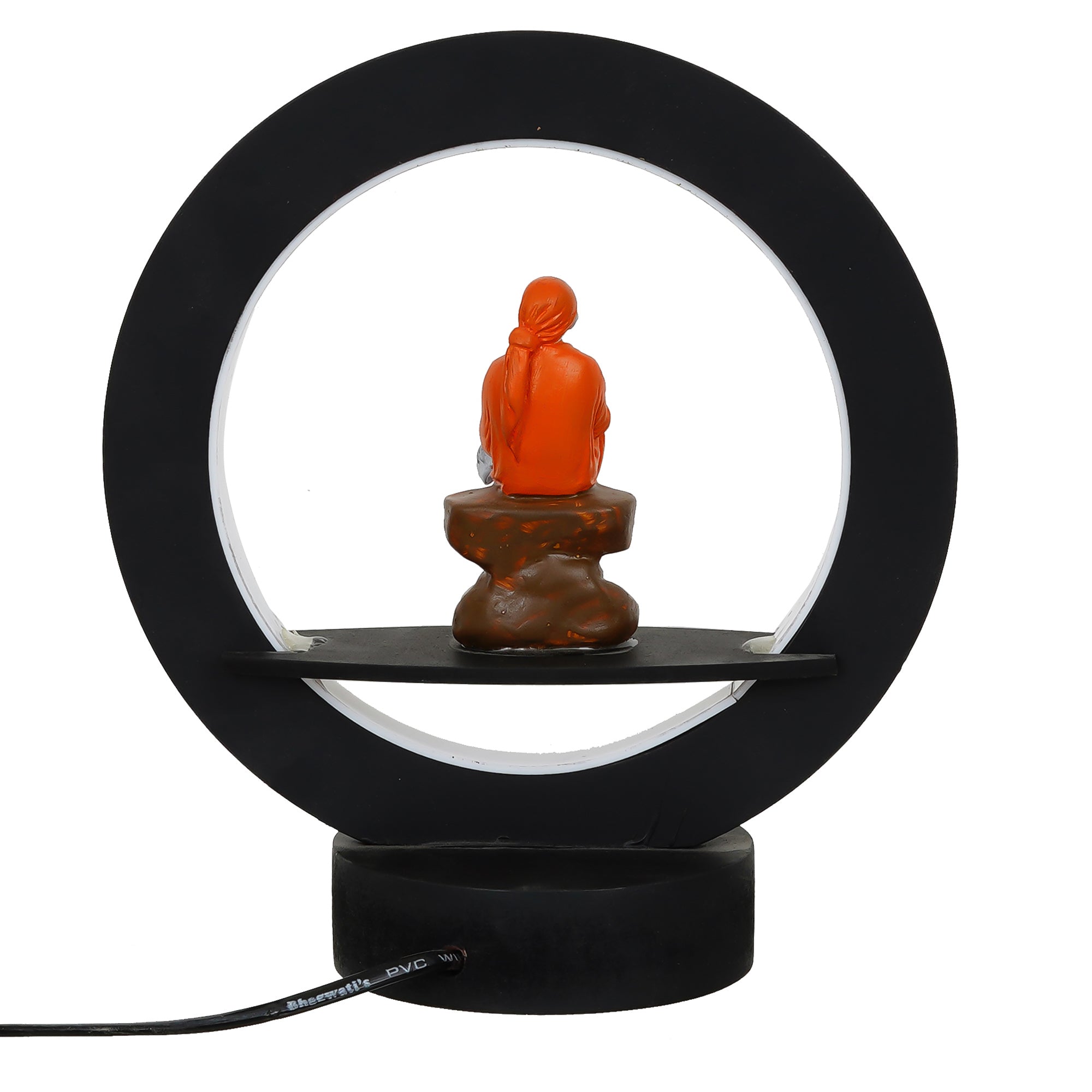 Sai Baba Decorative Circular Night Lamp 7