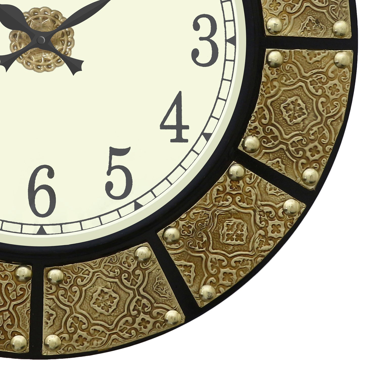 Wooden Analog Round Premium Handcrafted Wall Clock 4