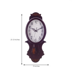 Premium Decorative Analog Wooden Wall Clock 1