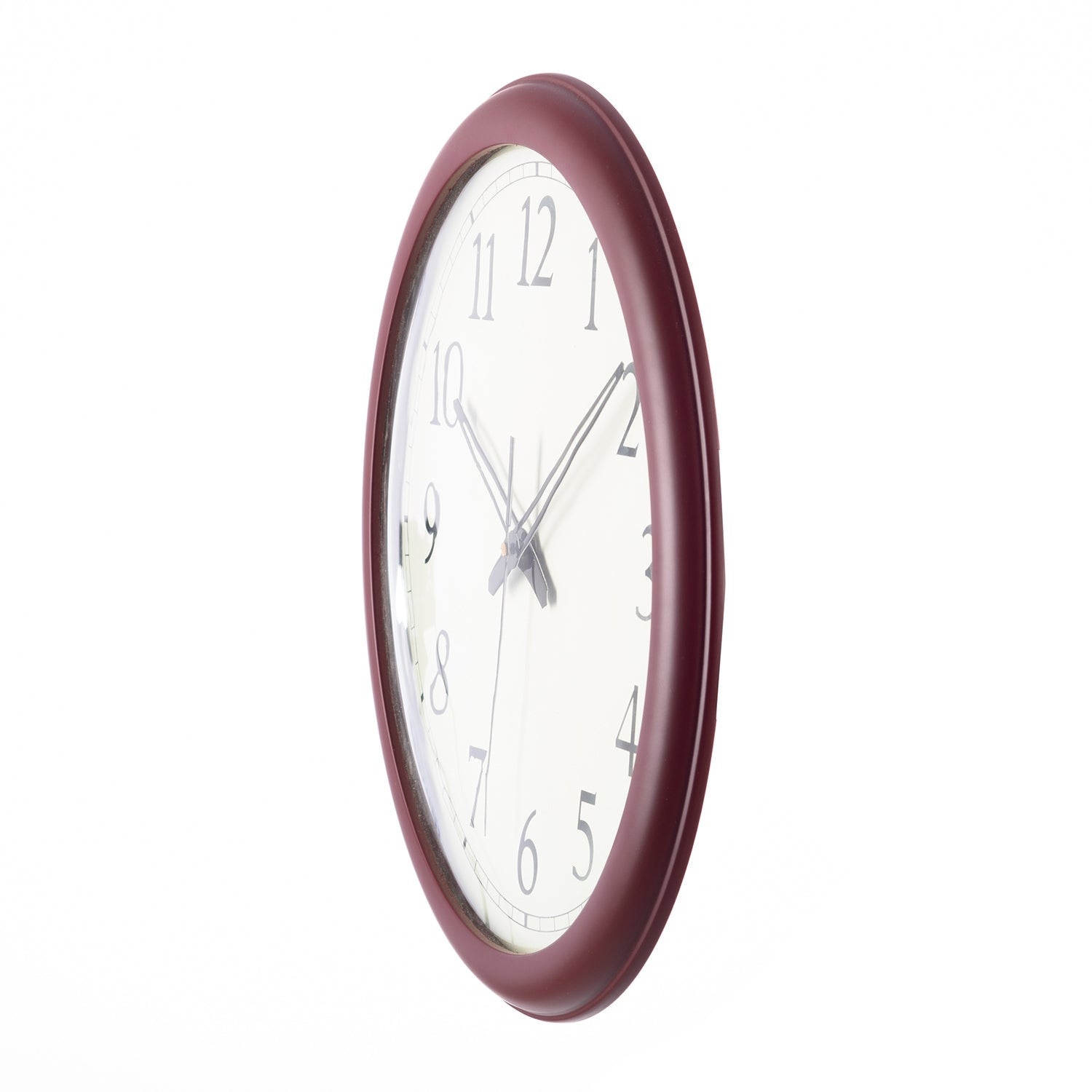 Premium Decorative Analog Brown Round Wooden Wall Clock 2
