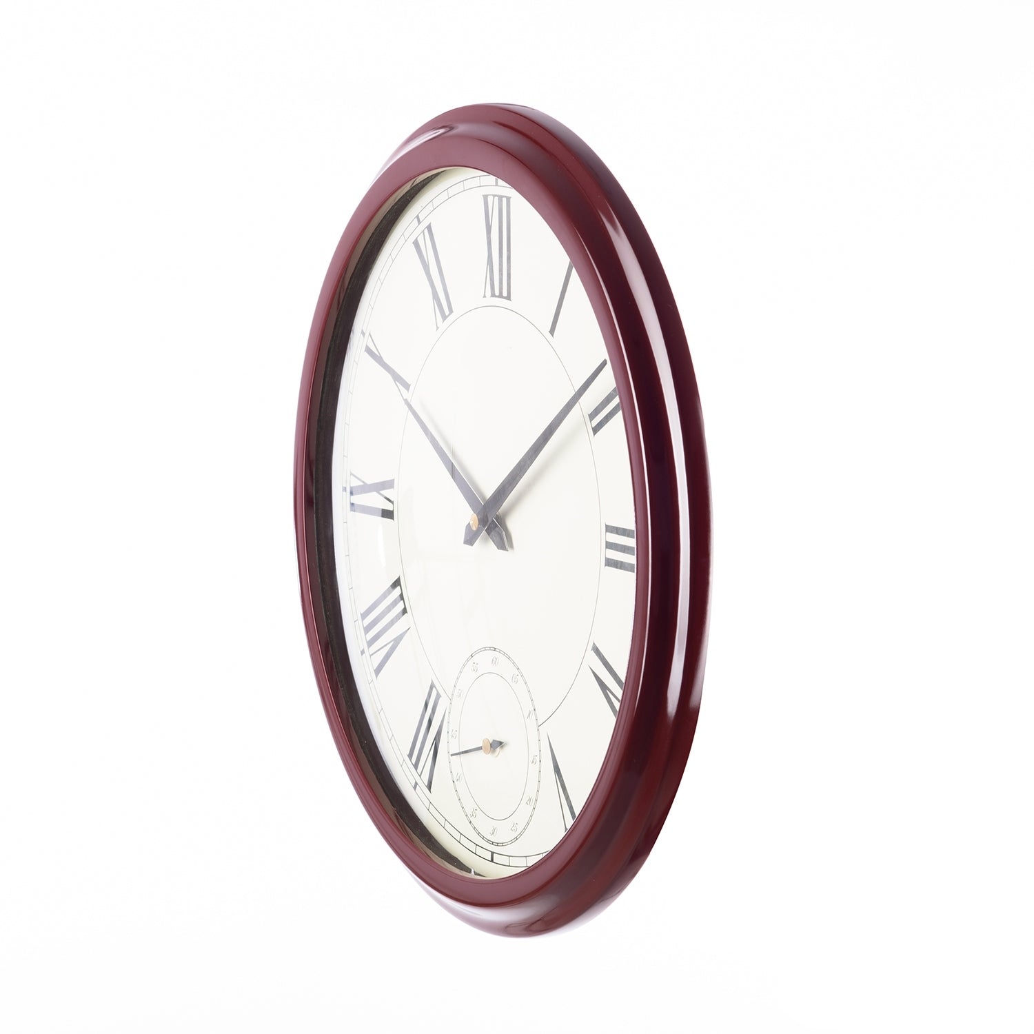Premium Decorative Analog Brown Round Shape Wooden Wall Clock 2